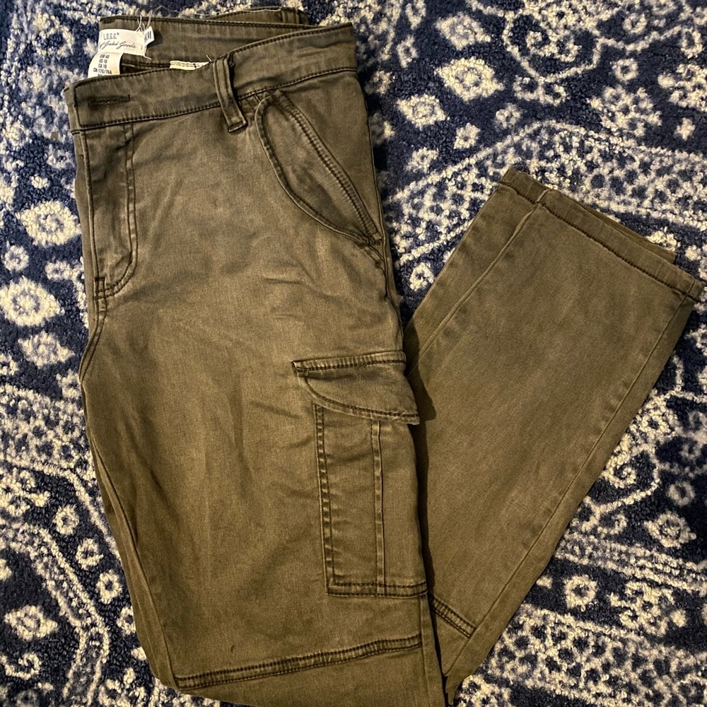 SKINNY H&M CARGO PANTS